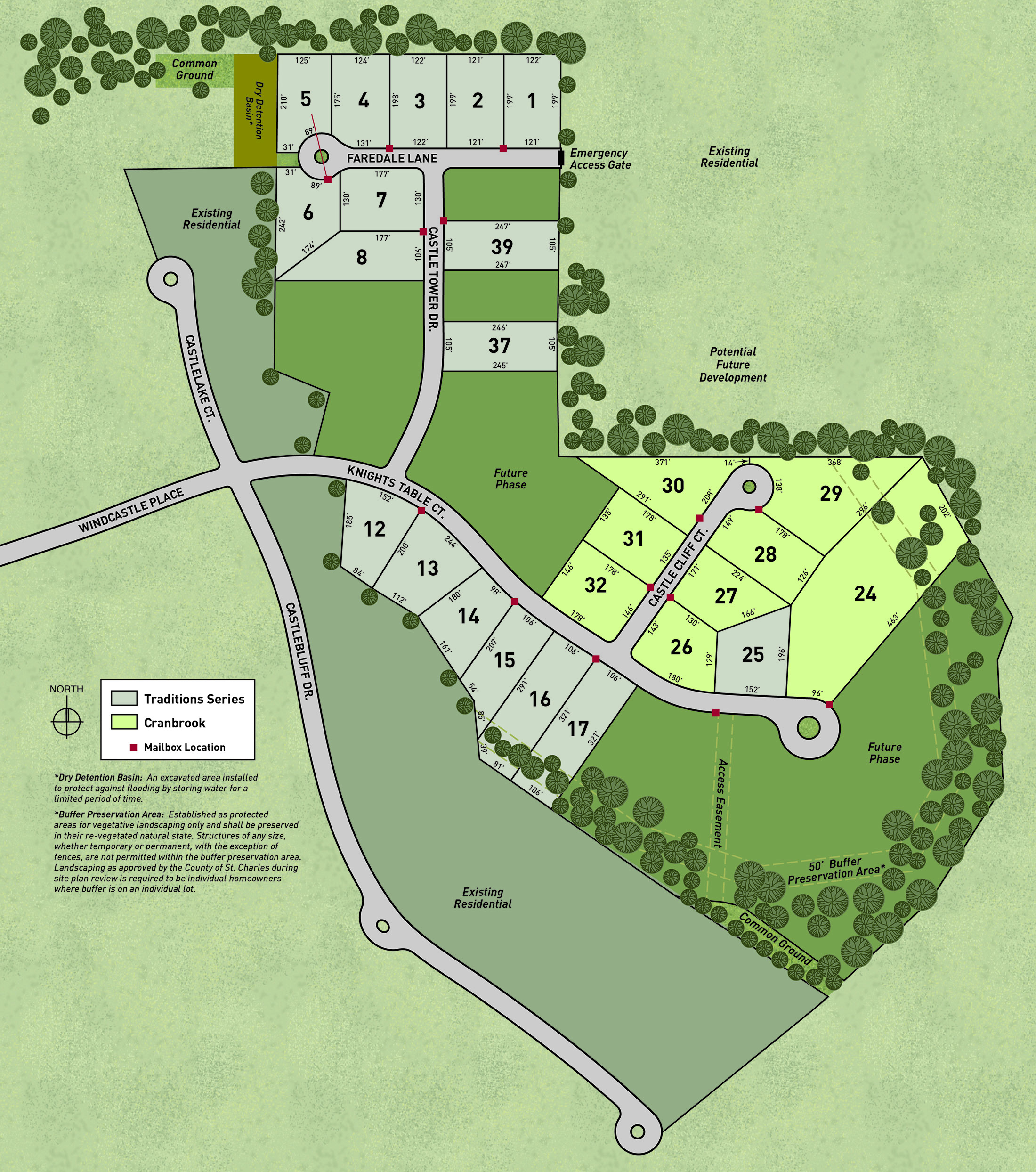 millstone_siteplan - Lombardo Homes